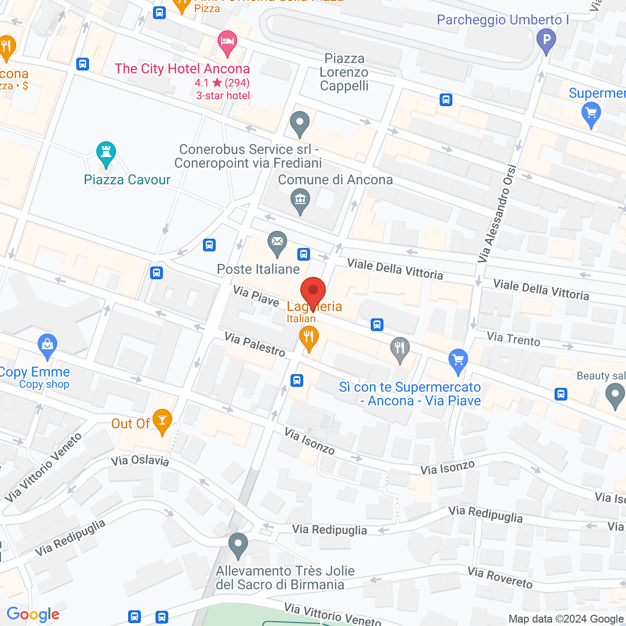 https://maps.googleapis.com/maps/api/staticmap?zoom=10&maptype=hybrid&scale=4&center=43.6158299,13.518915&markers=color:red%7C%7C43.6158299,13.518915&size=1000x1000&key=AIzaSyAQg6Liu52-a7wn17F9B-5c4QmJ9kTO3Mo
