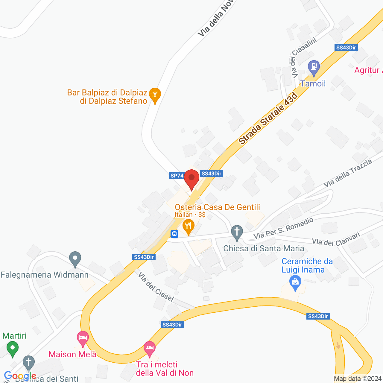 https://maps.googleapis.com/maps/api/staticmap?zoom=10&maptype=hybrid&scale=4&center=46.3661909,11.0745772&markers=color:red%7C%7C46.3661909,11.0745772&size=1000x1000&key=AIzaSyAQg6Liu52-a7wn17F9B-5c4QmJ9kTO3Mo