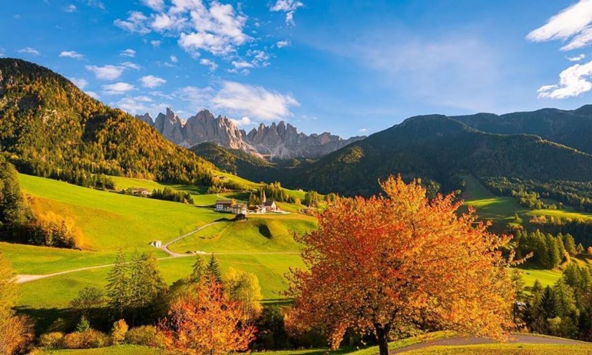 La Val di Funes tra le Sfumature Autunnali delle Odle (BZ) La Val di Funes tra le Sfumature Autunnali delle Odle (BZ) desktop picture