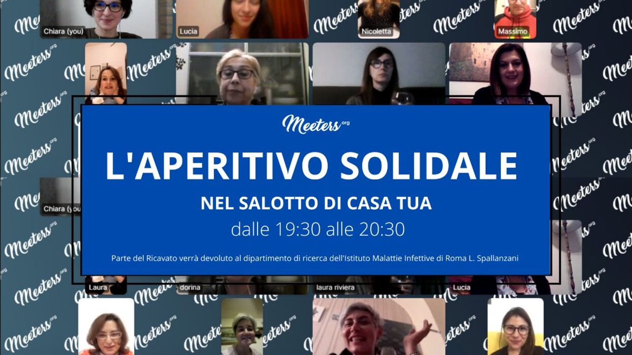 Aperitivo Solidale nel Salotto di casa tua! Ore 19:30 - ROUND 2 Aperitivo Solidale nel Salotto di casa tua! Ore 19:30 - ROUND 2 desktop picture