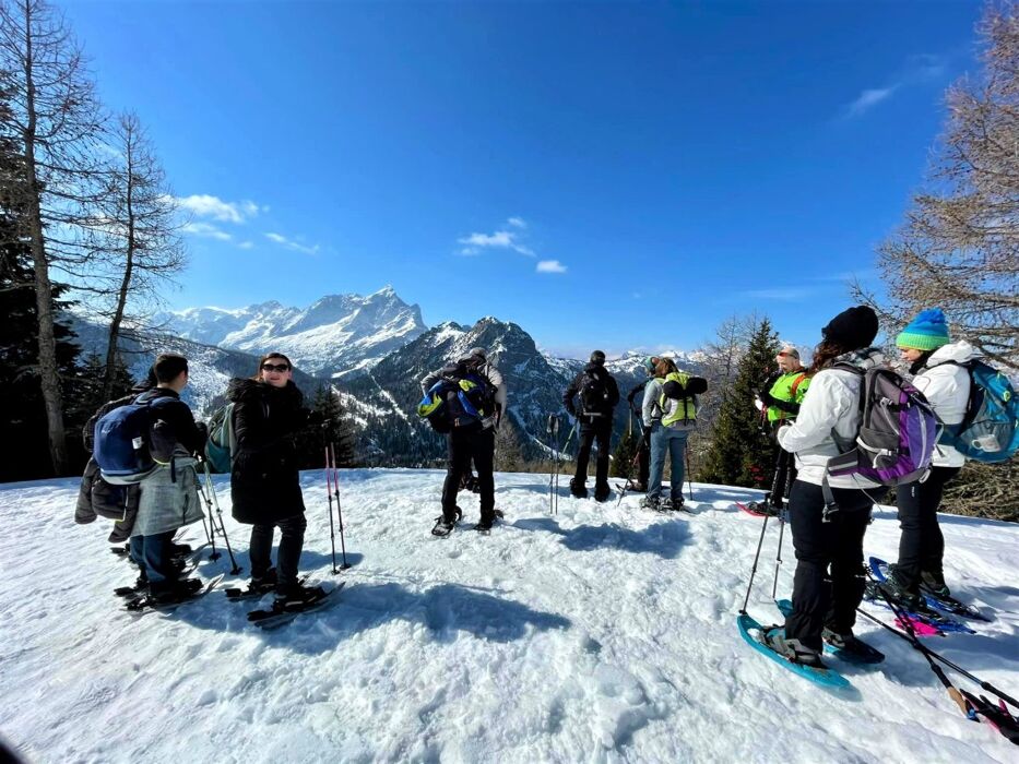 Ciaspolata panoramica: il Pelmo e le Rocchette di Prendera Ciaspolata panoramica: il Pelmo e le Rocchette di Prendera desktop picture