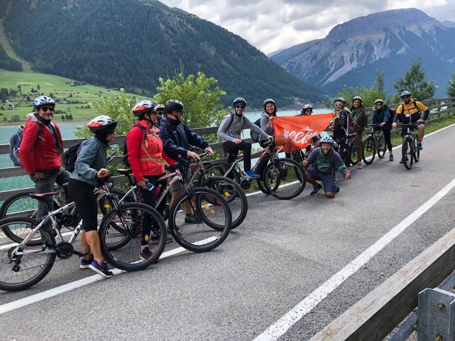 Il Lago di Resia in Bicicletta, Glorenza e Castel Coira Il Lago di Resia in Bicicletta, Glorenza e Castel Coira desktop picture