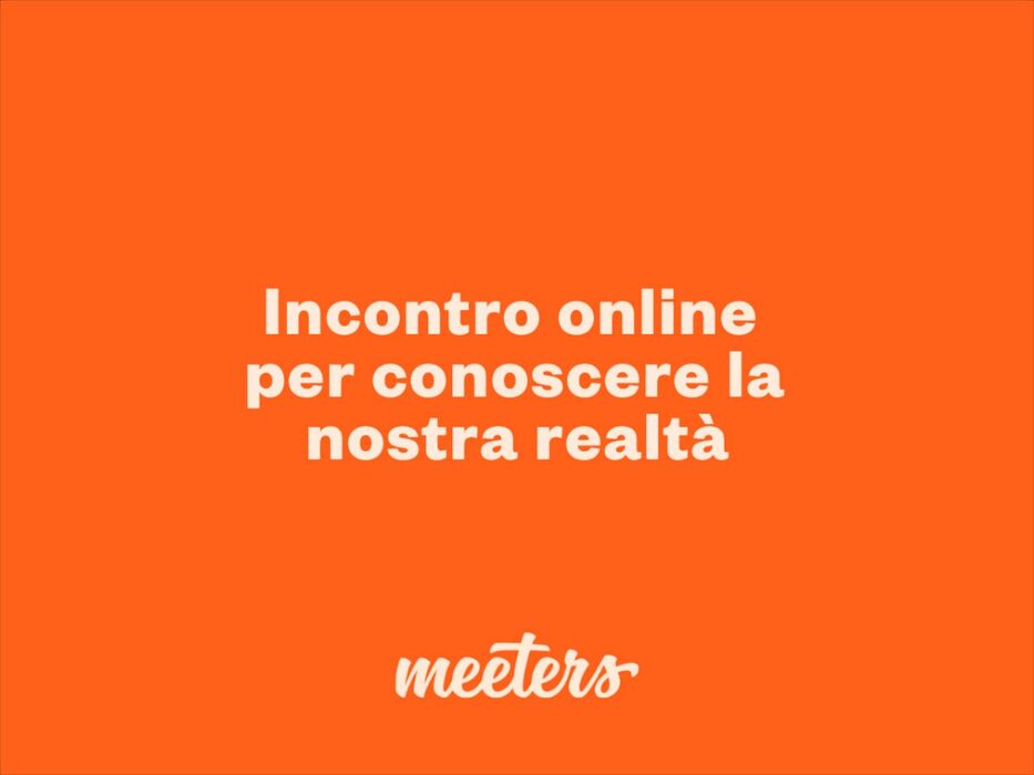 Scopri Meeters: Partecipa all'Evento Online Gratuito Scopri Meeters: Partecipa all'Evento Online Gratuito desktop picture