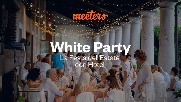 Event card White party in una villa Palladiana, soggiorno all'Hotel alla Corte e giro a Bassano del Grappa cover image