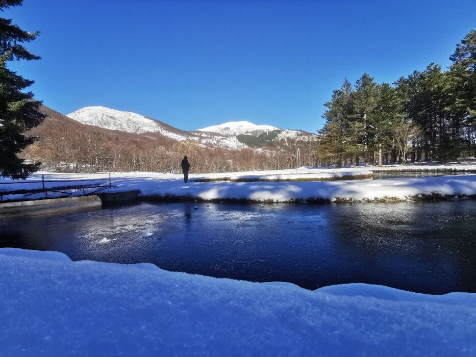 Ciaspolata nella storia alle pendici del Monte Cusna Ciaspolata nella storia alle pendici del Monte Cusna desktop picture