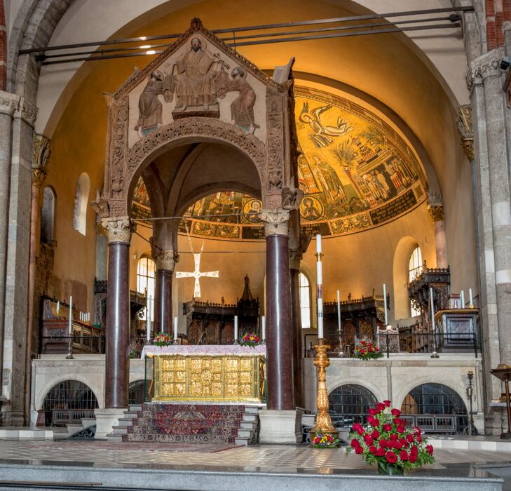 Visita alla Basilica di Sant'Ambrogio e all’Altare più bello del mondo Visita alla Basilica di Sant'Ambrogio e all’Altare più bello del mondo desktop picture