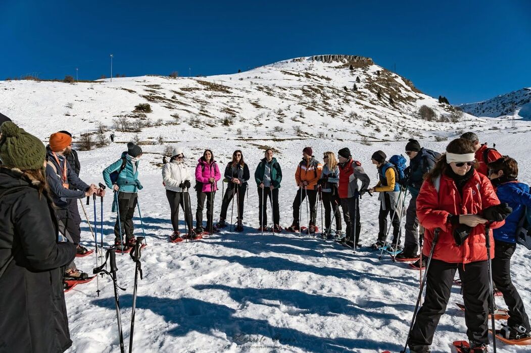 Trekking in Val Giardini: un'avventura nella neve al Bivacco dell'Angelo e al Monte Zebio Trekking in Val Giardini: un'avventura nella neve al Bivacco dell'Angelo e al Monte Zebio desktop picture