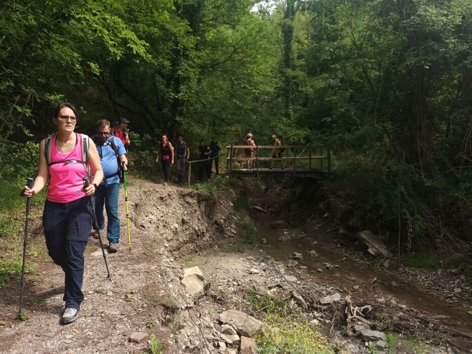 Trekking nella valle del Dolo tra cascate e ponti romanici Trekking nella valle del Dolo tra cascate e ponti romanici desktop picture