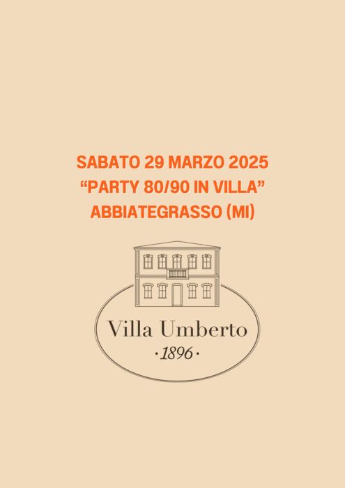 Cena e Serata con Musica '80, '90 in Villa Cena e Serata con Musica '80, '90 in Villa desktop picture