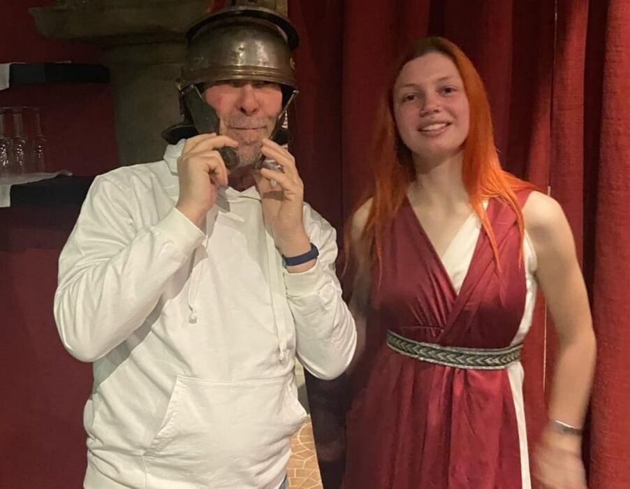 Cena romana a Bergamo Cena romana a Bergamo desktop picture