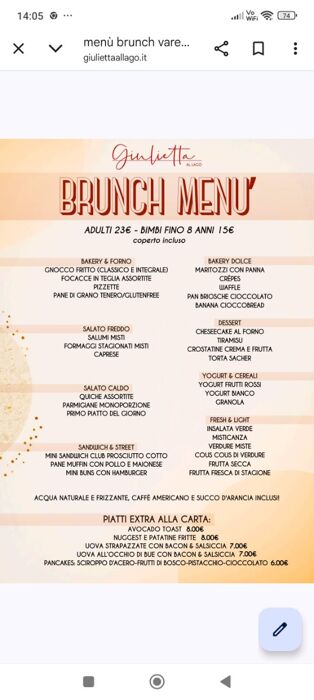 Brunch della domenica a Varese Brunch della domenica a Varese desktop picture